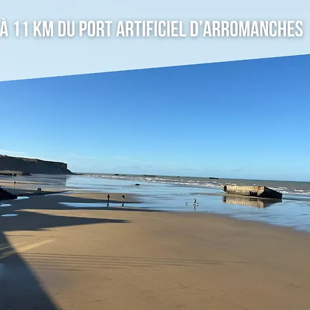 Διαμέρισμα Les Combles De L Aure Grand Cosy Confortable Classe 3 Etoiles Centre 2 Mn A Pied Cathedrale Proche Plages Du Debarquement Μπαγιέ